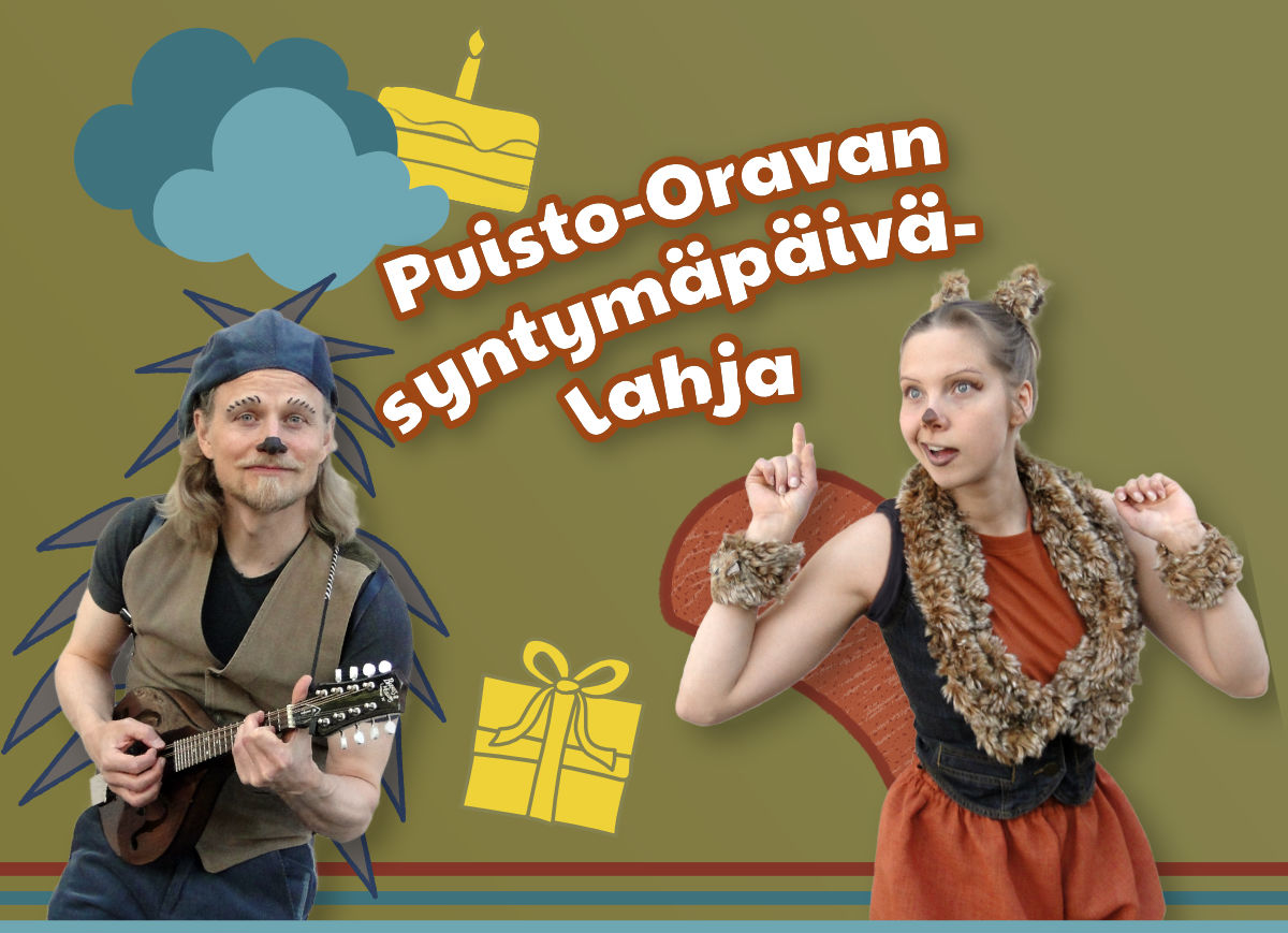 Puisto-Oravan syntymäpäivälahja
